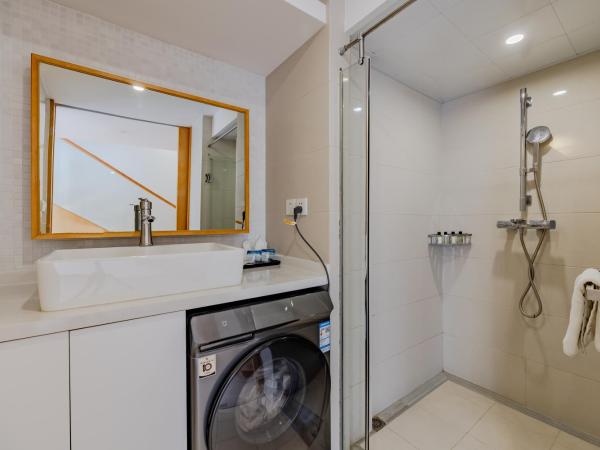 上海芳甸路地铁站Boutique酒店 : photo 1 de la chambre chambre double deluxe