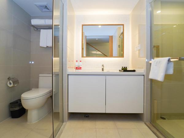 上海芳甸路地铁站Boutique酒店 : photo 3 de la chambre chambre double deluxe