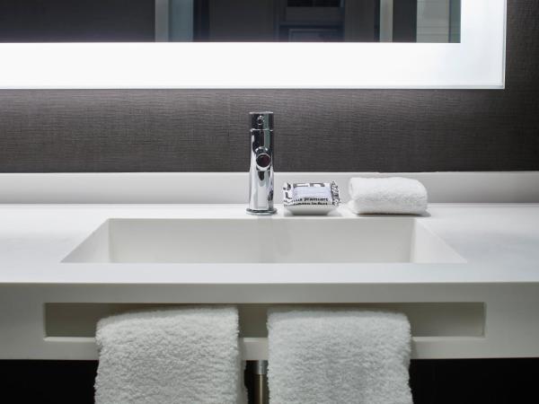 AC Hotel Nashville Downtown : photo 1 de la chambre deluxe king room with sofa bed - hearing accessible