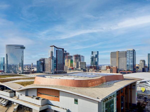 Residence Inn by Marriott Nashville Downtown/Convention Center : photo 3 de la chambre one-bedroom king suite with sofa bed - hearing accessible/high floor