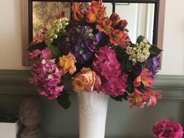 La Grange d'Hélène : photo 6 de la chambre chambre double - vue sur jardin