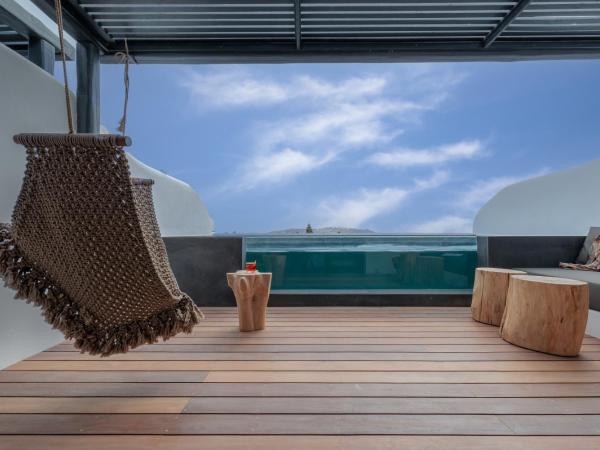 Asty Mykonos Hotel & Spa - World of One Hotel Group : photo 5 de la chambre chambre double supérieure avec piscine privée - vue sur mer