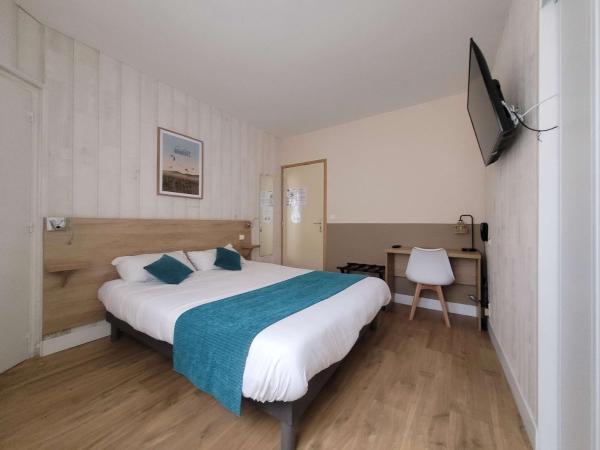 Brit Hotel des Halles : photo 3 de la chambre chambre double confort avec lit queen-size