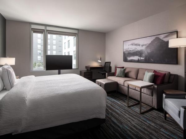 Residence Inn by Marriott Seattle Downtown Convention Center : photo 2 de la chambre studio lit king-size avec canapé-lit