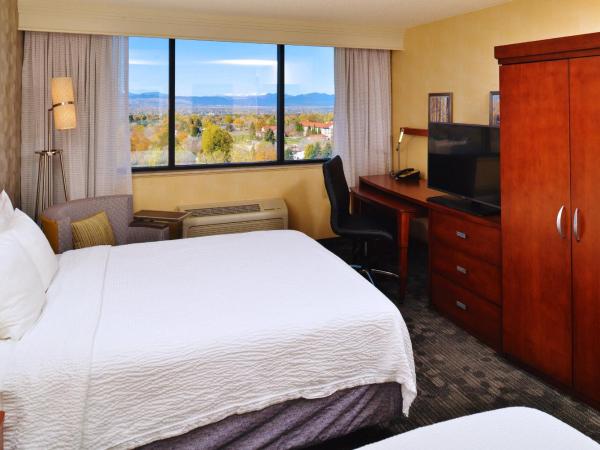 Courtyard by Marriott Denver Cherry Creek : photo 1 de la chambre chambre avec 2 grands lits queen-size 