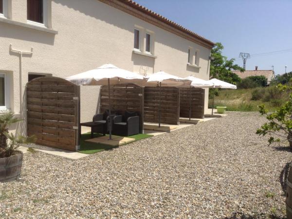 Brit Hotel Bosquet Carcassonne Cité : photo 1 de la chambre chambre double avec terrasse