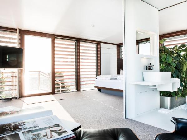 Hotel Daniel Graz - Smart Luxury Near City Centre : photo 4 de la chambre suite loft cube