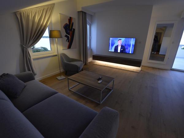 Suites Villa Ropuš : photo 2 de la chambre suite deluxe avec kitchenette - vue sur mer