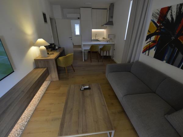 Suites Villa Ropuš : photo 10 de la chambre deluxe suite with side sea view and kitchen