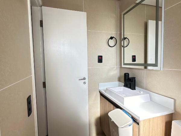 Apartamento Moderno em Hotel : photo 6 de la chambre appartement 1 chambre deluxe