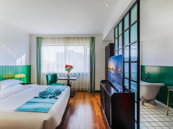 Hangzhou Lanshe hotel : photo 7 de la chambre chambre double deluxe avec baignoire