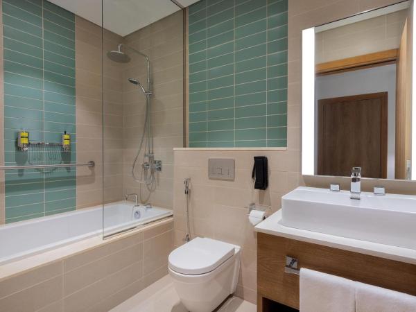 Element Dubai Airport : photo 5 de la chambre suite 1 chambre lit king-size - transfert gratuit vers dubaï mall / burj khalifa & navette vers l’aéroport dxb