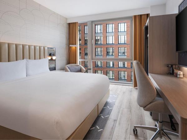 Courtyard by Marriott New York Manhattan / Soho : photo 1 de la chambre chambre lit king-size - Étage supérieur