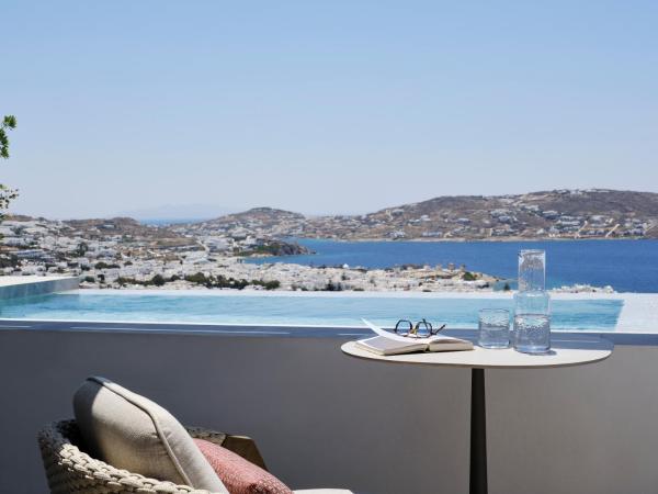 Deos Mykonos - A Myconian Collection Hotel : photo 8 de la chambre delta room with private pool & sea view