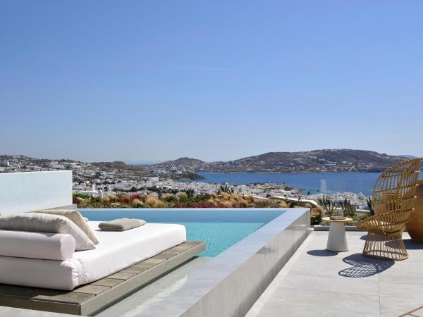 Deos Mykonos - A Myconian Collection Hotel : photo 3 de la chambre lamda grand suite with private pool & sea view