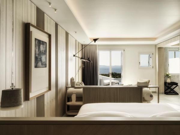 Deos Mykonos - A Myconian Collection Hotel : photo 9 de la chambre omega two bedroom residence with private pool & sea view
