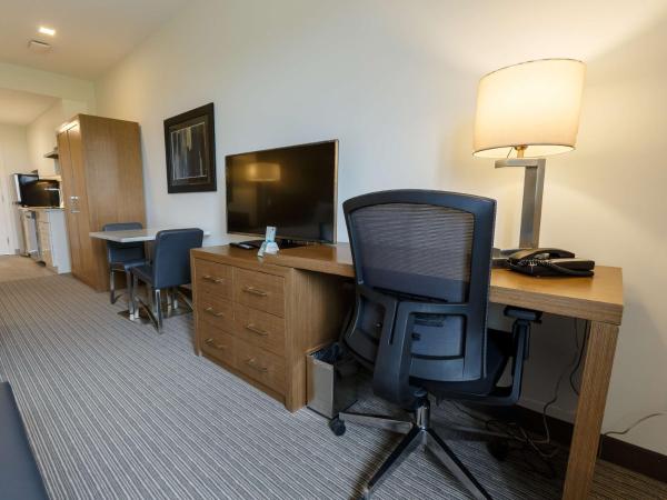 Executive Residency by Best Western Calgary City View North : photo 4 de la chambre queen room with mobility accessible roll-in shower - non-pet friendly