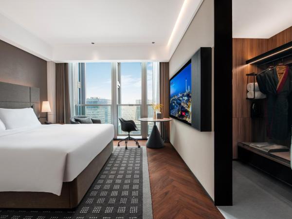 Intercity Shenzhen Bay Hotel : photo 7 de la chambre chambre lit queen-size deluxe
