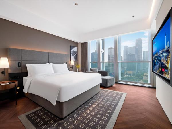 Intercity Shenzhen Bay Hotel : photo 6 de la chambre chambre lit queen-size deluxe