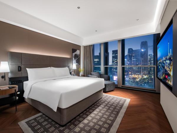 Intercity Shenzhen Bay Hotel : photo 1 de la chambre chambre double deluxe avec baignoire