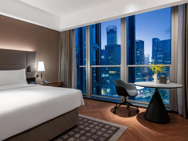 Intercity Shenzhen Bay Hotel : photo 2 de la chambre chambre double deluxe avec baignoire
