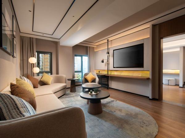 Hilton Garden Inn Beijing West Railway Station : photo 2 de la chambre suite deluxe avec lit king-size