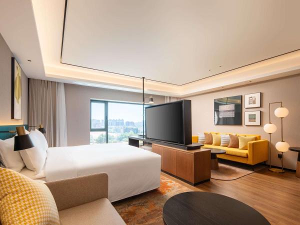 Hilton Garden Inn Beijing West Railway Station : photo 2 de la chambre chambre lit king-size deluxe