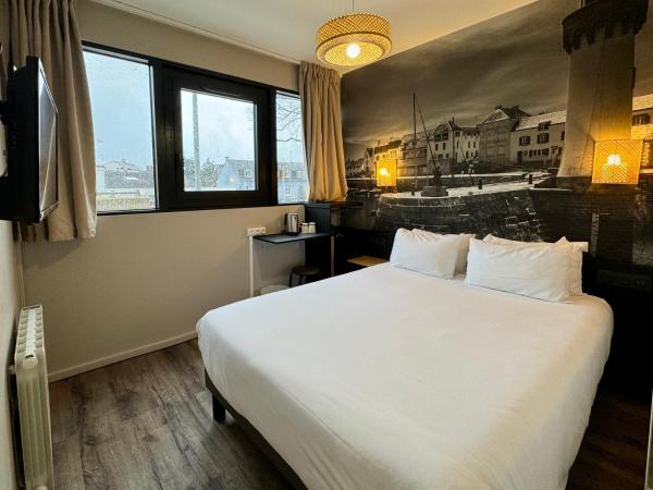 Brit Hotel Saint-Nazaire Centre : photo 2 de la chambre chambre double - accessible aux personnes à mobilité réduite