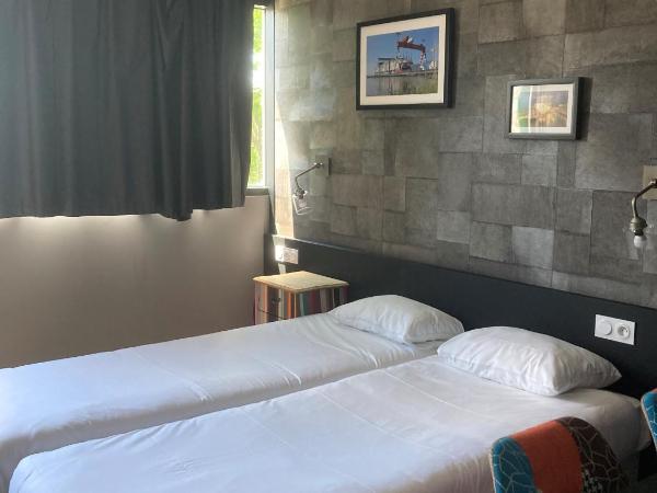 Brit Hotel Saint-Nazaire Centre : photo 1 de la chambre chambre lits jumeaux