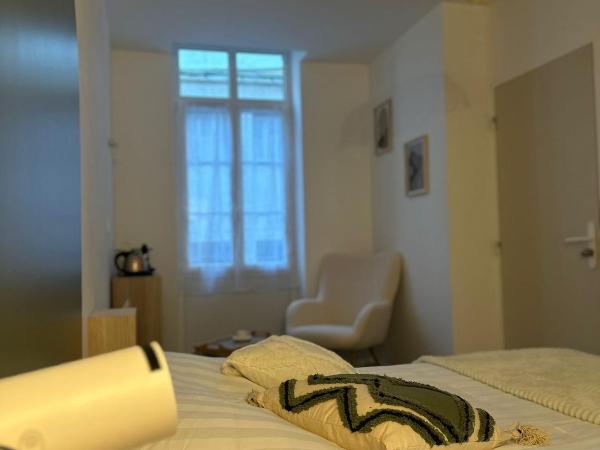 Maison des ambans chambres d'hotes hypercentre 200m de la gare et petit dejeuner inclus : photo 3 de la chambre suite - vue sur ville