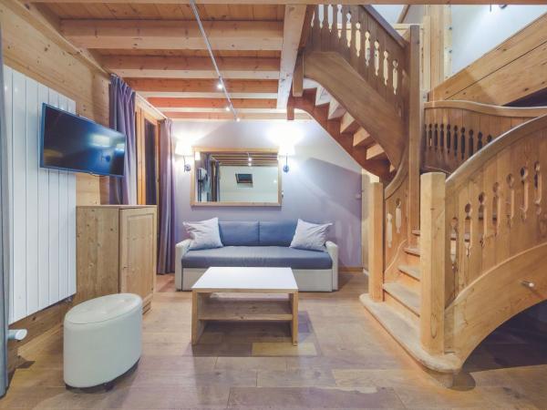 Fleur De Neige Châtel : photo 8 de la chambre chambre privilège en duplex