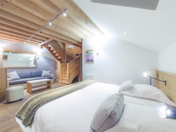 Fleur De Neige Châtel : photo 7 de la chambre chambre privilège en duplex