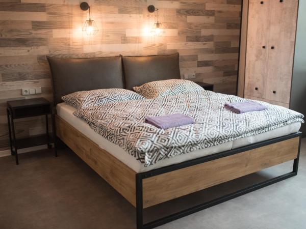 Penzion Moon : photo 2 de la chambre chambre double avec salle de bains privative