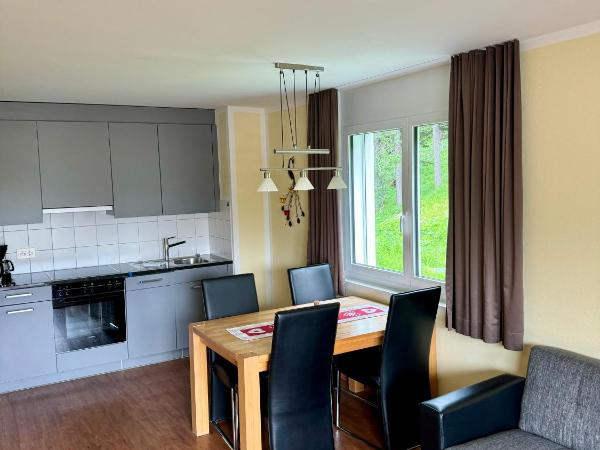 Aladin Apartments St Moritz : photo 3 de la chambre studio (2 adultes)