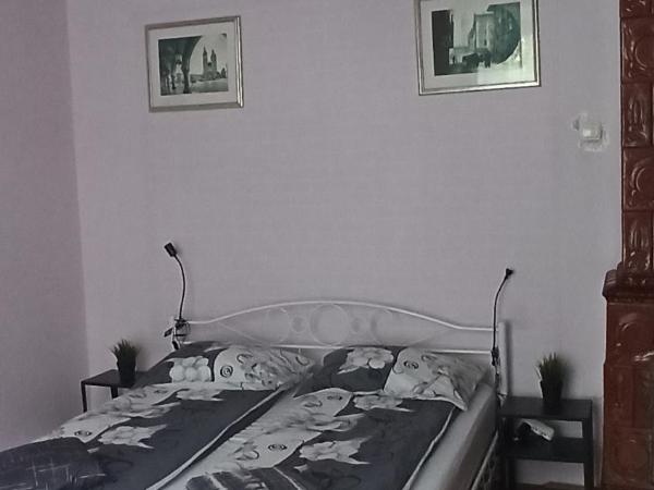 Willa Retro Hostel : photo 3 de la chambre chambre lit queen-size avec salle de bains commune 