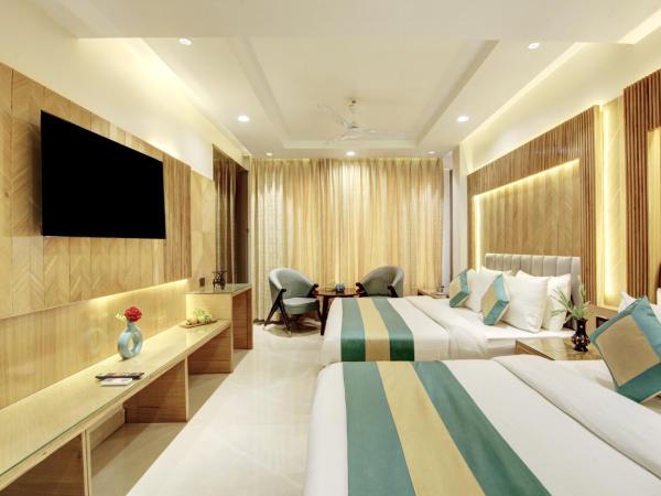 Hotel Krishna Plaza New Delhi - 'Free Railway Station Pickup' : photo 2 de la chambre chambre familiale