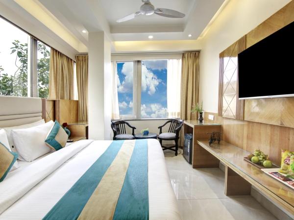 Hotel Krishna Plaza New Delhi - 'Free Railway Station Pickup' : photo 3 de la chambre chambre double deluxe