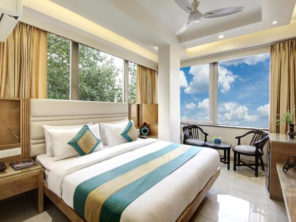 Hotel Krishna Plaza New Delhi - 'Free Railway Station Pickup' : photo 2 de la chambre chambre double deluxe