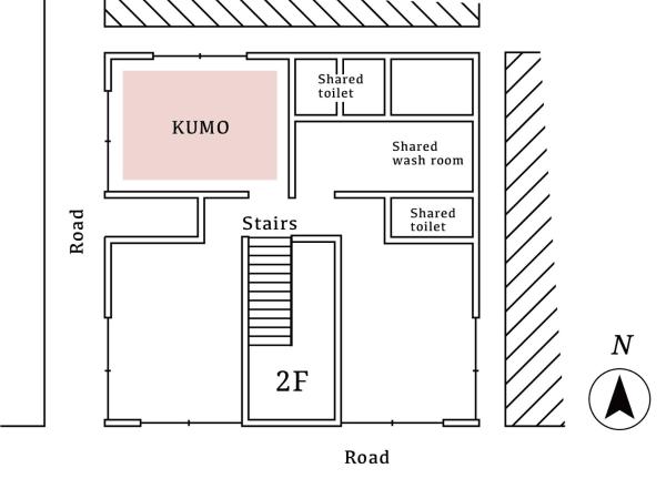 hanare : photo 6 de la chambre kumo - chambre de style japonais avec salle de bains commune - dernier Étage