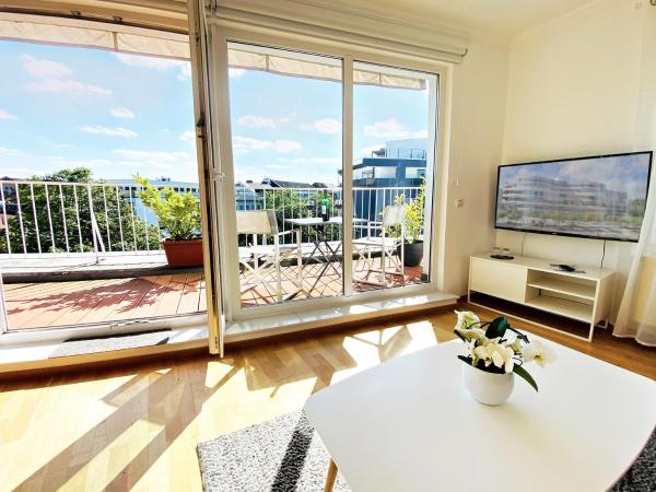 Victoria Apartments : photo 7 de la chambre penthouse 65 m2 avec grande terrasse