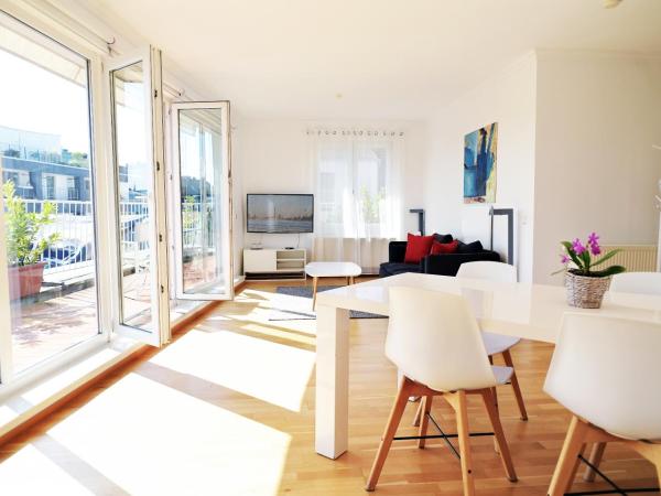 Victoria Apartments : photo 8 de la chambre penthouse 65 m2 avec grande terrasse