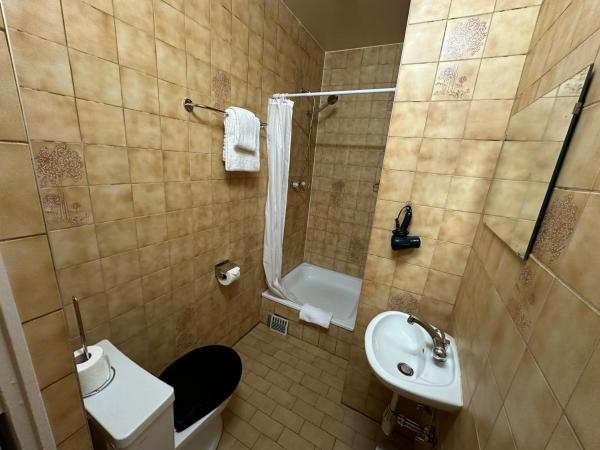 Hotel des Tourelles : photo 2 de la chambre chambre simple avec salle de bains extérieure privative