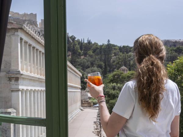 Ancient Agora Plaka : photo 4 de la chambre chambre supérieure lit queen-size