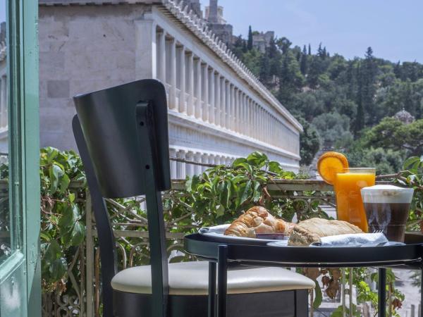 Ancient Agora Plaka : photo 5 de la chambre chambre supérieure lit queen-size