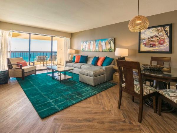 Aston Waikiki Beach Tower : photo 1 de la chambre hébergement 2 chambres premium - côté océan