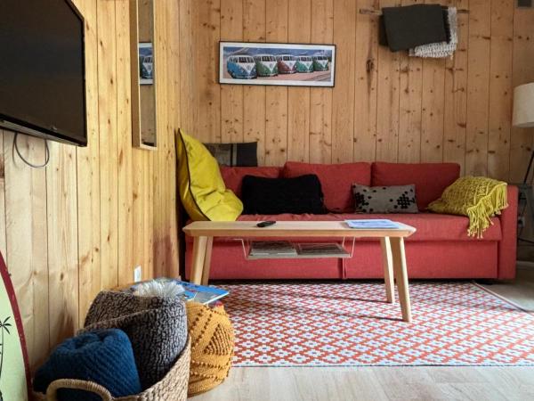 La Wodapalousa, Surf & Crossfit Guesthouse, 800m from Beach : photo 6 de la chambre appartement - vue sur jardin