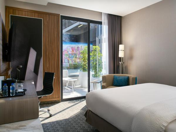 Courtyard by Marriott Mexico City Toreo : photo 1 de la chambre chambre double deluxe avec 2 lits doubles