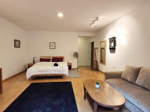 Nextdoor Kathmandu : photo 3 de la chambre suite - vue sur jardin