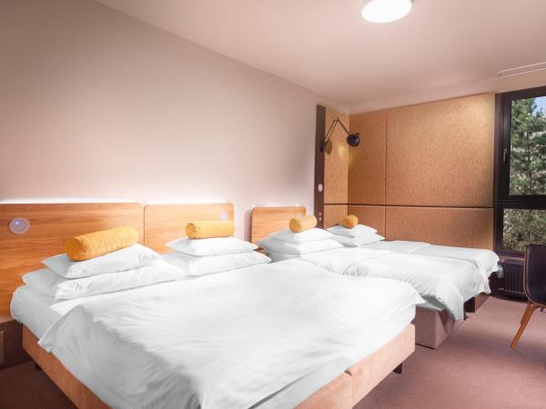 Hotel Golf Prague : photo 3 de la chambre chambre quadruple dépendance - bâtiment annexe