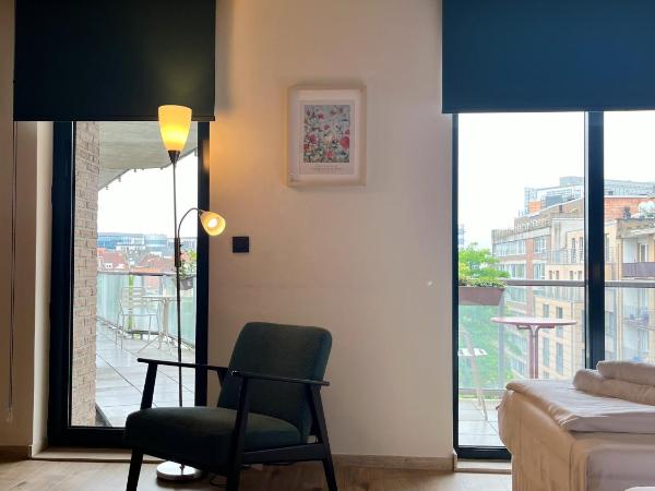 B-aparthotel Ambiorix : photo 8 de la chambre studio avec balcon